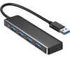 Hub, 4-Port USB Hub USB Splitter USB Expander for Laptop, Xbox, Flash