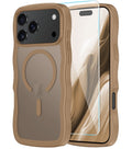 with iPhone 17 Pro Case with HD Screen Protector, [Compatible with Ma