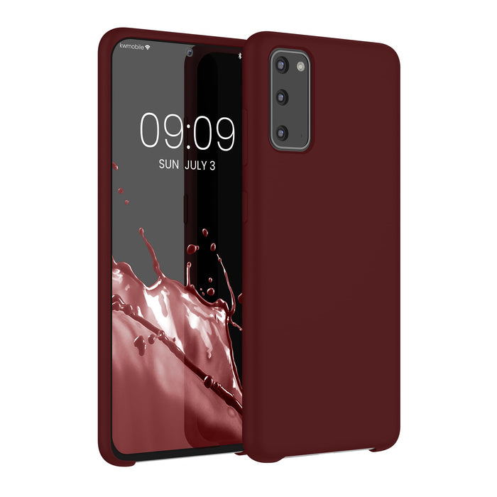 Samsung Galaxy S26 Case - Tpu Silicone Phone Cover With Soft Finish - Bordeaux V