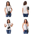 Crossbody Wallet Phone Bag, Nylon Cell Phone Purse, Travel Crossbody Bag C