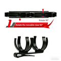Golf Ball Holder for Bag - Quick Release Golf Ball Retriever & Tee Holder with C