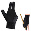 Glove Left Hand Billiards Glove Three Finger Pool Cue Gloves Breathable Ela
