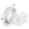 Charger I Phone, 20W Usb C Block With 6Ft Cable Ip 14/14 Pro/14 Plus/14 Pro Max/