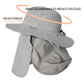 Hat Bucket Hats for Men Women,Outdoor Wide Brim Fishing Hat with Detachable Face