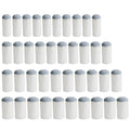 40pcs Slip On Pool Cue Tips Replacement Billiard Cue Tips 4 Sizes Slip-On Cue Ti