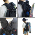 Backpack Attachment Carrier Hanger Rack Hook Holder for Carrying Mini Cruiser, C