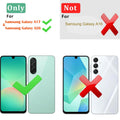Samsung Galaxy A17/A26 5G Case: Cute Clear Flowers Floral Design for Girls W