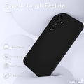 Samsung Galaxy A15 5G Case, Silicone Phone Case With 1 Screen Protector, Soft An