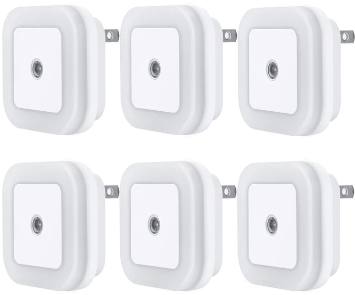 Night Light Lamp With Smart Sensor Dusk To Dawn Sensor, Daylight White, 0.5W Plu