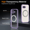 Magnetic Case for Google Pixel 10a Phone 2026 with Rotating Stand, Slim Non-Yell