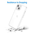 For Iphone 13 6.1-Inch, Non-Yellowing Shockproof Phone Bumper Cover, Anti-Scratc