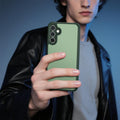 Galaxy A15 5G Case - Slim Matte Dual-Tone, Non-Slip & Anti-Fingerprint Protectio