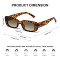 Sunglasses for Women Men Trendy Y2k Retro 90s Sun Glasses UV Protectio