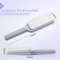 Hair Brush with Retractable Bristles, Anti Static Scalp Massage Comb fo