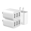 USB Wall Charger - Compatible with iPhone 14 13 12 11 Pro Max Mini SE XR XS and Android