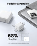 For Iphone 16/15 Charger,Pd 3.0 Pps 33W Gan Usbc Charger Block Foldable Plug Com