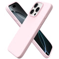 16 Pro Case 6.3", Slim Liquid Silicone 3 Layers Soft Gel Rubber Shockproof Prote