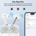 Wireless Ear Buds Bluetooth 5.4 Headphones for iPhone 17e 17 Pro Max 17Pro 17 Ai