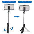 Selfie Stick Tripod, Retractable Selfie Stick Tripod with Wireless Remote Contro