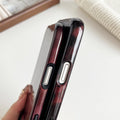 17 Pro Max Case, Chic Amber Tortoise Shell Brown Print Leopard, Soft Tpu And Har