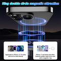 Magnetic Car Mount Phone Holder — Hands-Free Air Vent Clip with Iron-Grip Magnet