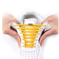 Shoe Laces for Kids and Adults Sneakers,Elastic No Tie Shoelaces Black