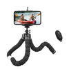 Tripod,Sponge Tripod with Phone Holder Flexible Bracket with Wireless Remote and