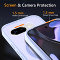 Phone Cover for Google Pixel 9a Case | with 1 Screen Protector, Compatible with