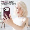 Iphone 17 Pro Max Case Silicone, Glossy Soft Rubber Gel Jelly Cute Protective Pl