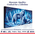 3D Wolves Wall Art II