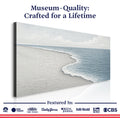 Abstract Beach Shore Wall Art