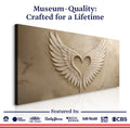 Wings Of Love Abstract Wall Art