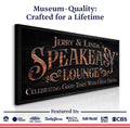 Speakeasy Lounge Wall Sign