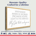 My God Way Maker Miracle Worker Faith Sign II