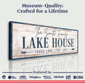 Personalized Lake House Sign V