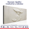 3D Minimalist Female Portrait Wall Art