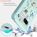 Google Pixel 7a 5G Case: Cute Flowers Floral Design for Girls Women Slim Fit