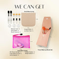 '- PrettyCare 38 Pcs Mini Travel Makeup Containers Set, Small Empty Con