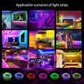 Strip Lights 16.4Ft Led Lights For Bedroom,Tv Backlight, Party,Gaming Room, Home