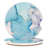 Cup Holder Coasters 2 Pack — Absorbent Ceramic Stone with Cork Base for Women &