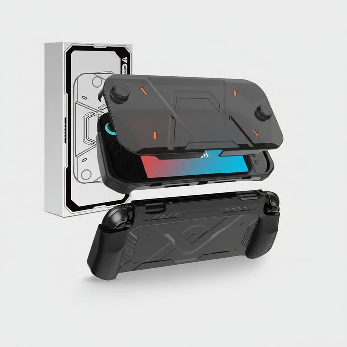 Switch 2 (2025) Protective Case – Shockproof TPU + PC Grip Cover, Anti-Scratch,