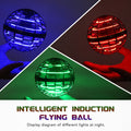 Boomerang Spinner, 360° Rotating LED Flying Ball (Purple)