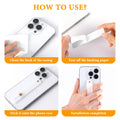 Silicone Phone Strap With Kickstand - Versatile Grip & Holder For Most Phones An