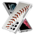 Case for Samsung Galaxy S22 Ultra, Baseball Sports Pattern Shock-Absorption Hard