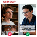 Glasses Accessories Set For Meta, Include 3 Flip-To-Open