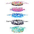 15pcs Braided Beaded Friendship Bracelets for Teens Girls Handmade Stackable Wov