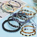 Surfer Beach Bracelet Set Men and Women, Bracelets For Men, Handmade Boho Bracel