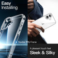 Only For Iphone 16 Plus 6.7-Inch, Non-Yellowing Shockproof Phone Bumper Cover, A