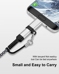 USB to USB C Adapter, 2-Pack Type C Female to Micro USB Male Converter, USB C to