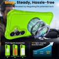 Samsung Galaxy S25 Fe Case Matte,2-Layer Durable Bumper [ Magsafe][Military Grad